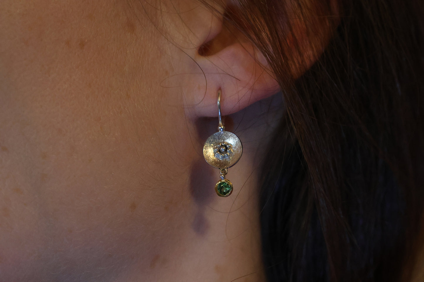 Turmaline earrings